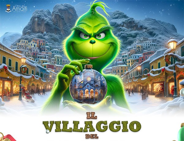 Ad Amalfi il Villaggio Del Grinch: il più irriverente e iconico personaggio  di Natale / Comunicati / Novità / Homepage - Città di Amalfi